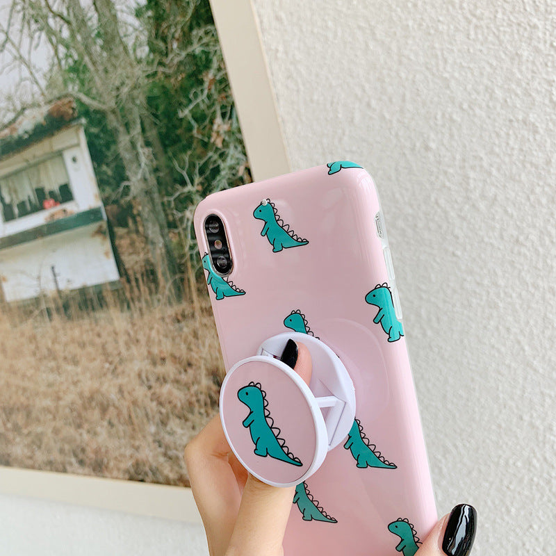 Cute dinosaur protective case - iPhone