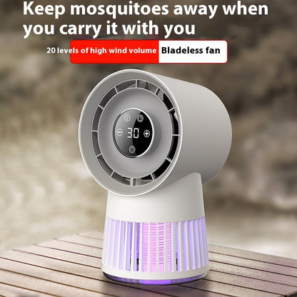 2-in-1 Mosquito Killing Mini Desk Fan