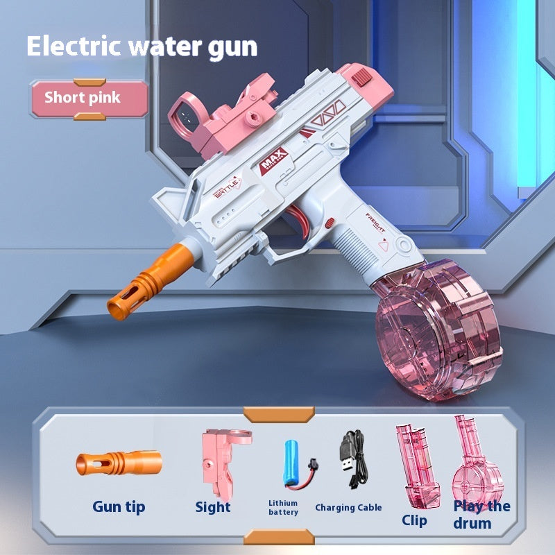Automatic UZI Electric Backpack Water Gun