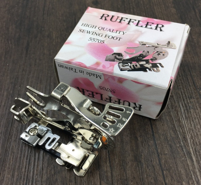 Ruffler Attachment for Sewing Machine - Create Perfect Pleats with Ease!