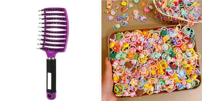 Plastic Hair Comb - Effortlessly Tidy Your Hair, Reduce Frizz, Enhance Shine, and Easy to Use