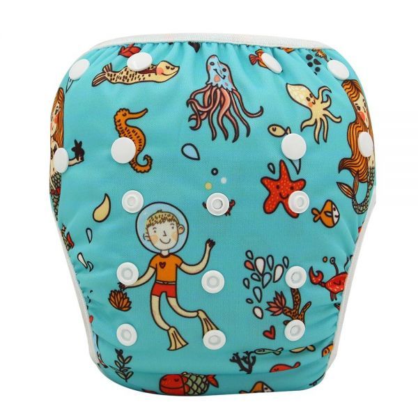 Baby Swim Diaper - Waterproof, Adjustable, Comfortable Fit, Eco-Friendly