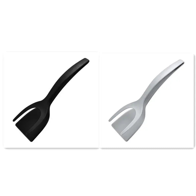 2-in-1 Grip and Flip Kitchen Tongs – Versatile Spatula for Effortless Cooking Infinite Finds