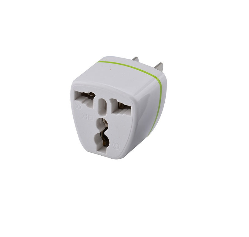 Travel Adapter - Pure Copper Global Travel Plug for UK, EU, US & AU - Fast Charging, Compact Design, Universal Compatibility, Safe & Reliable