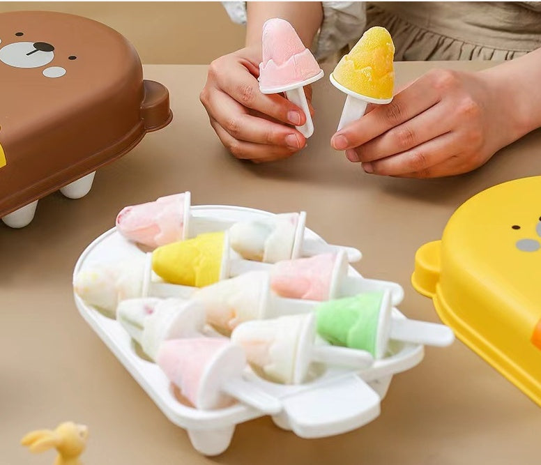 Ice Cream Mold - Create Delicious Popsicles at Home | Easy to Use, BPA-Free, Fun for Kids, Perfect for Summer Treats