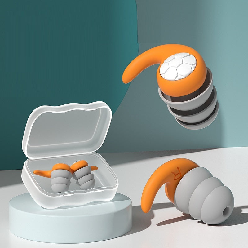 Waterproof Silicone Earplugs - Perfect for Sleeping and Swimming