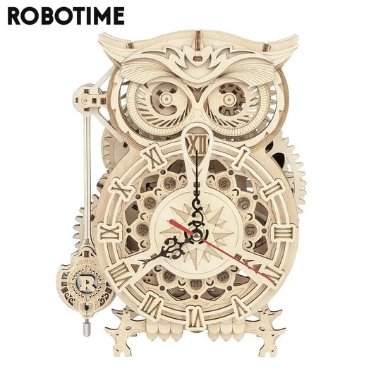 3D Wooden Model Kits – Engaging Assembly Toys for Creative Kids and Unique Home Decor ROBOTIME