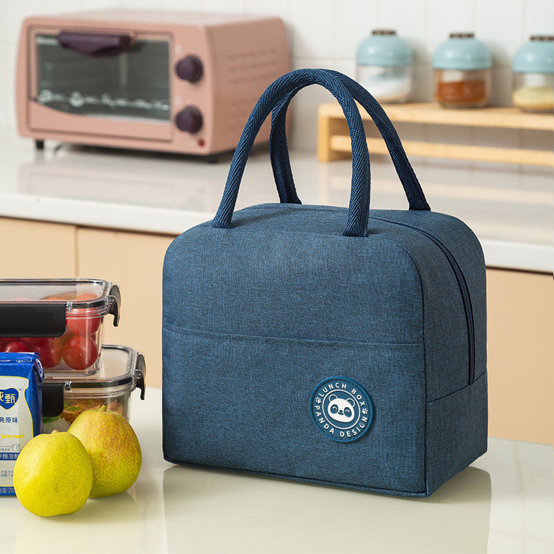 Portable Lunch Bag - Hand Carry Heat Preservation, Insulated, Large Capacity, Durable Design, Perfect for Work & Travel