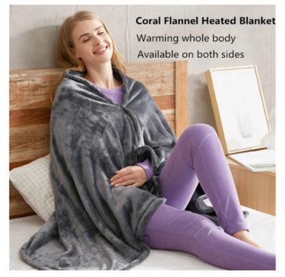 Winter Flannel Heated Blanket