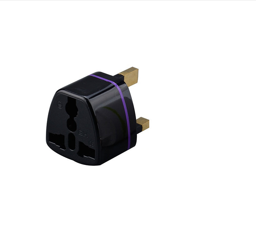 Travel Adapter - Pure Copper Global Travel Plug for UK, EU, US & AU - Fast Charging, Compact Design, Universal Compatibility, Safe & Reliable