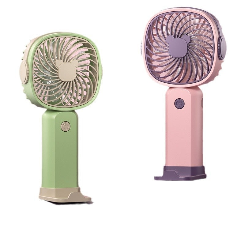 Handheld Portable Fan - USB Charging, Mute Operation, Lightweight, and Perfect for Travel