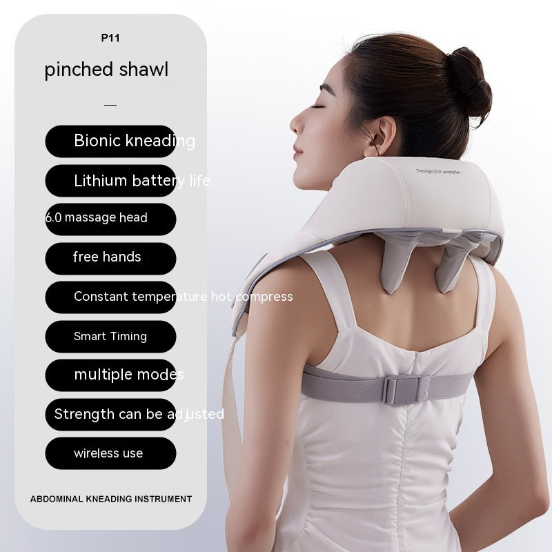 Neck and Shoulder Electric Massager with Kneading