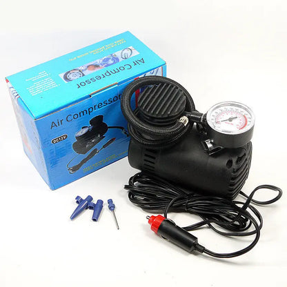 Compact 12V Miniature Tire Inflator – Portable Micro Air Pump for Cars Infinite Finds