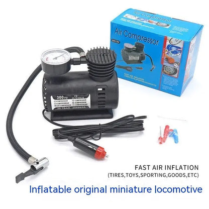 Compact 12V Miniature Tire Inflator – Portable Micro Air Pump for Cars Infinite Finds