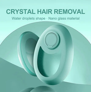 Crystal Hair Eraser: Painless Exfoliating Hair Removal Tool for Silky Smooth Skin