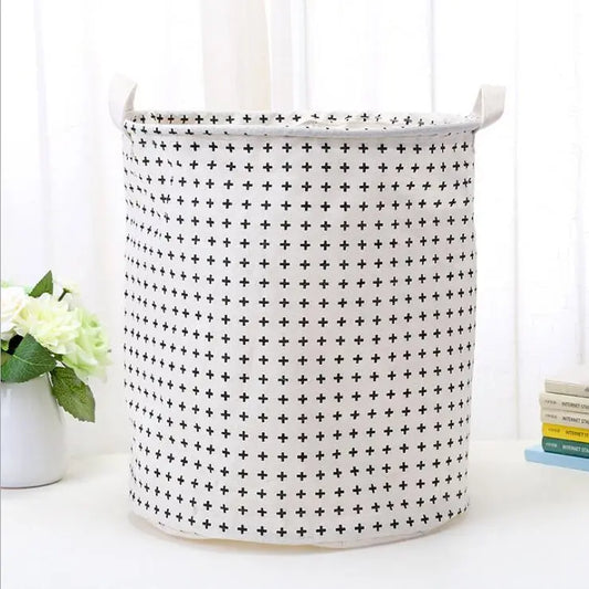 Home Fabric Cotton And Linen Foldable Clothing Storage Bin Infinite Finds