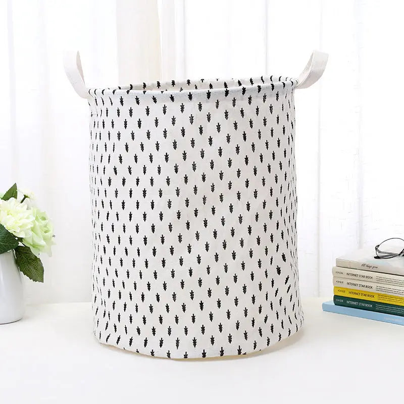 Home Fabric Cotton And Linen Foldable Clothing Storage Bin Infinite Finds