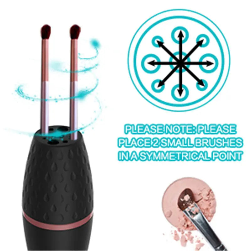 Makeup brush cleaner electric - Infinite Finds