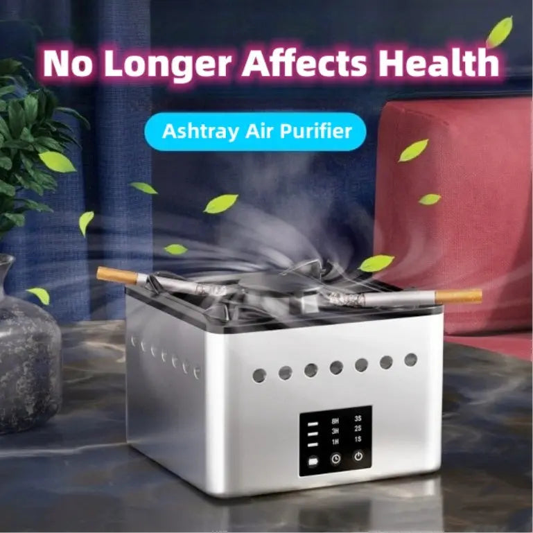 Mini Air Purifier - Multi-Function Desktop Device for Fresh Air, Odor Removal, and Negative Ion Technology - Infinite Finds