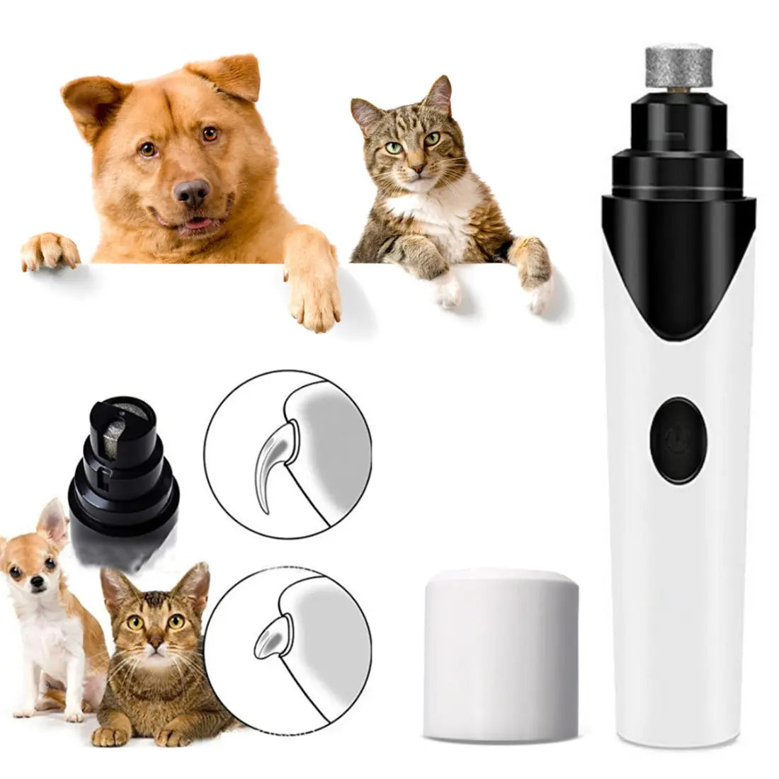 Pet Nail Knife, Automatic Manicure, Electric Sharpener, Cat And Dog Manicure Infinite Finds