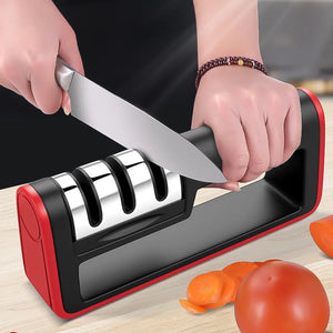 Professional Knife Sharpener - 3 Stages Diamond Sharpening Tool for Effortless Precision