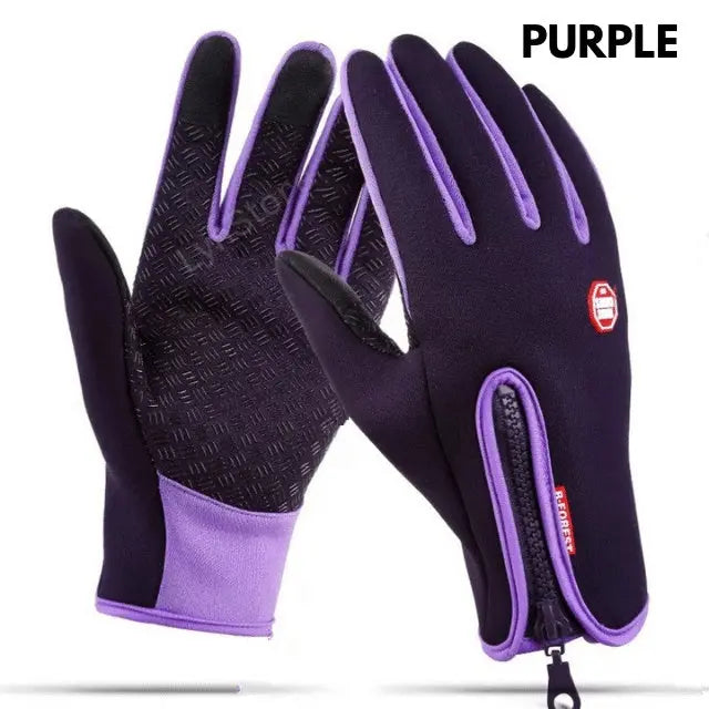 ShieldGrip Winter Touch Screen Gloves: Waterproof Motorcycle Riding and Sports Fleece Gloves Infinite Finds