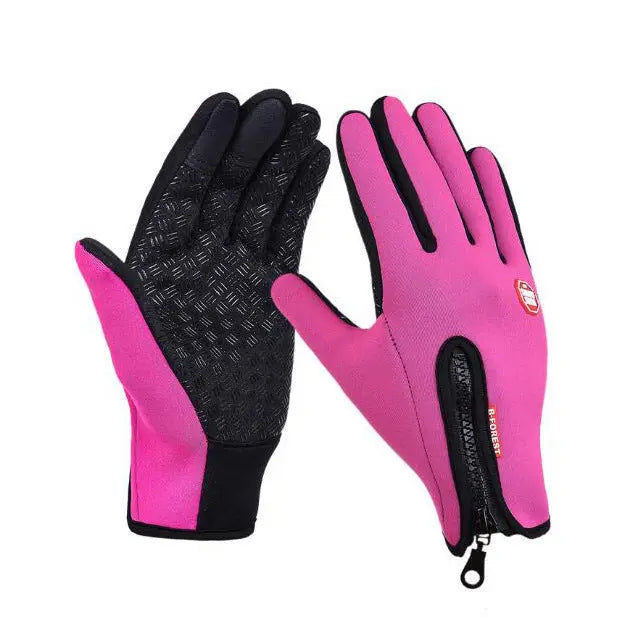 ShieldGrip Winter Touch Screen Gloves: Waterproof Motorcycle Riding and Sports Fleece Gloves Infinite Finds