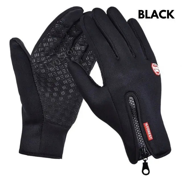 ShieldGrip Winter Touch Screen Gloves: Waterproof Motorcycle Riding and Sports Fleece Gloves Infinite Finds