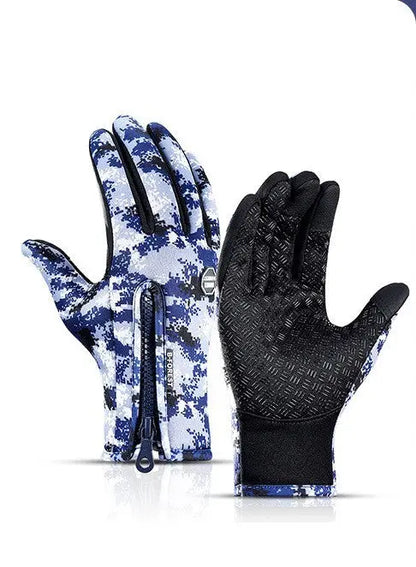 ShieldGrip Winter Touch Screen Gloves: Waterproof Motorcycle Riding and Sports Fleece Gloves Infinite Finds