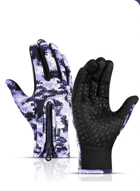 ShieldGrip Winter Touch Screen Gloves: Waterproof Motorcycle Riding and Sports Fleece Gloves Infinite Finds