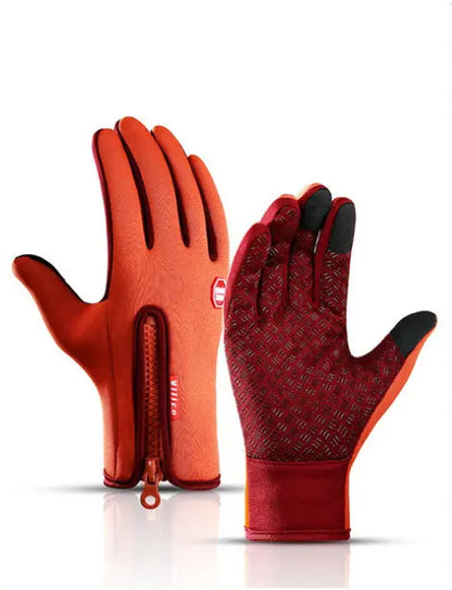 ShieldGrip Winter Touch Screen Gloves: Waterproof Motorcycle Riding and Sports Fleece Gloves Infinite Finds