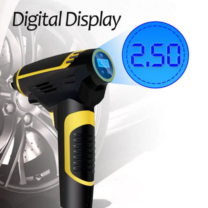 SmartPump Automatic Handheld Digital LED Car Air Compressor Infinite Finds