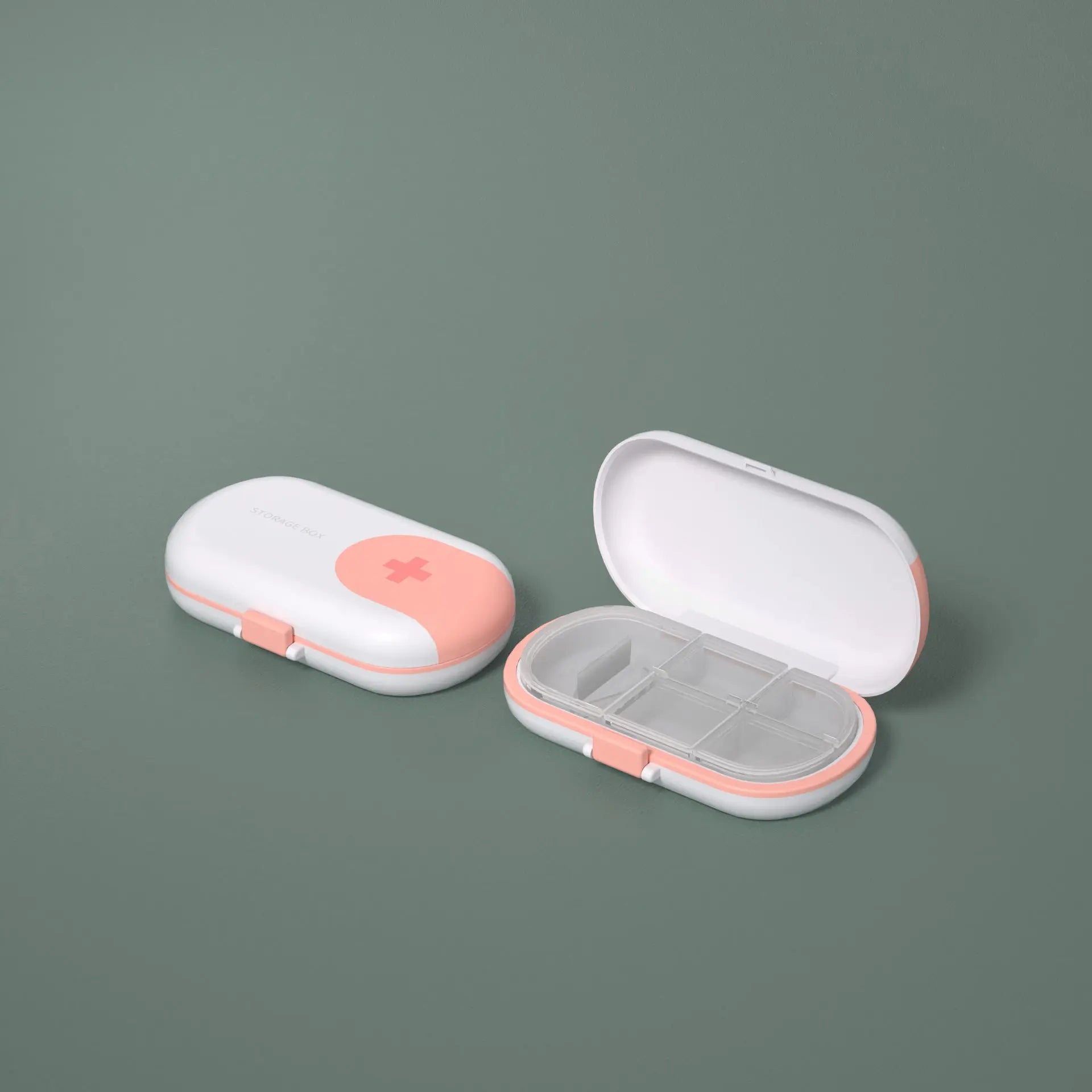 TravelMate Portable Pill Box: Compact Travel Storage for Medications Infinite Finds