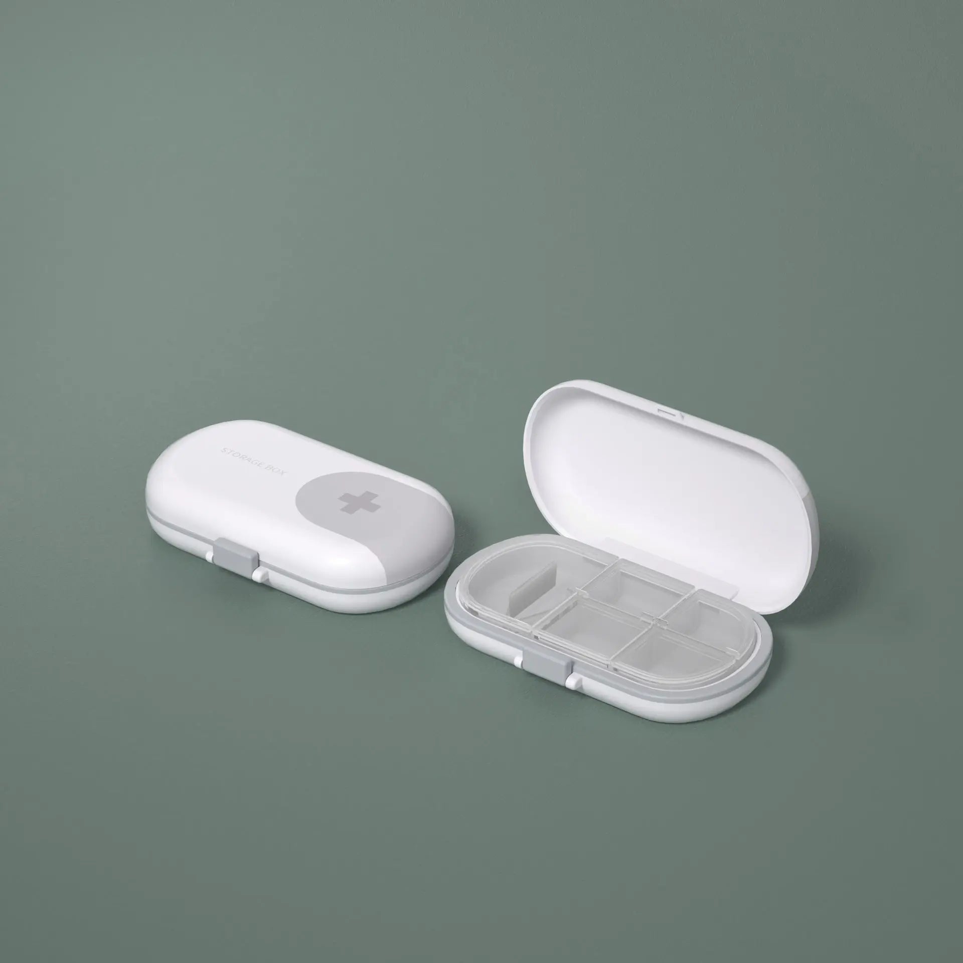 TravelMate Portable Pill Box: Compact Travel Storage for Medications Infinite Finds