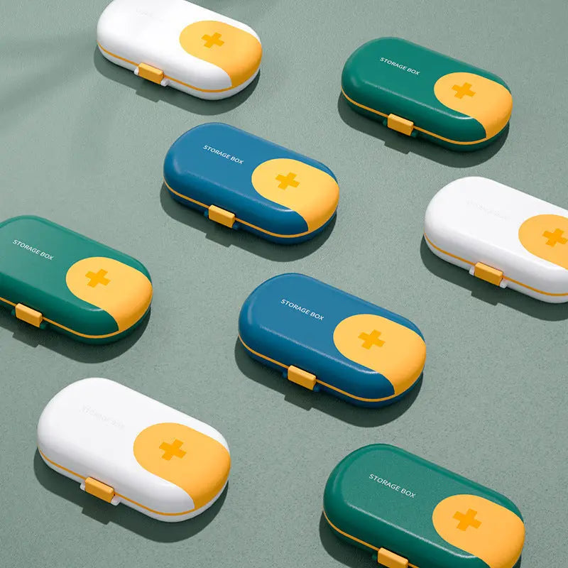 TravelMate Portable Pill Box: Compact Travel Storage for Medications Infinite Finds