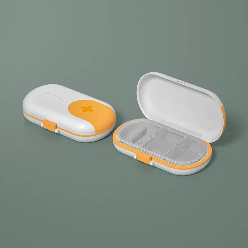 TravelMate Portable Pill Box: Compact Travel Storage for Medications Infinite Finds