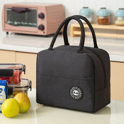 Portable Lunch Bag - Hand Carry Heat Preservation, Insulated, Large Capacity, Durable Design, Perfect for Work & Travel