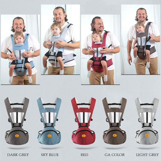 Multifunctional Baby Carrier - Versatile Front and Rear Carrying Solutions for Comfort and Convenience