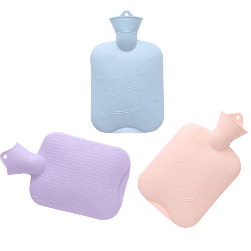 Unpatterned Hot Water Bottle Cover - Stylish Plaid Design, Comfortable Fit, Durable Material, Easy to Clean