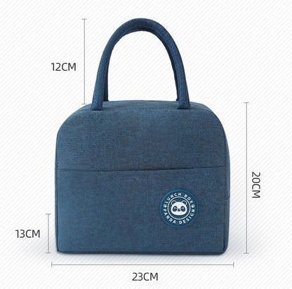 Portable Lunch Bag - Hand Carry Heat Preservation, Insulated, Large Capacity, Durable Design, Perfect for Work & Travel